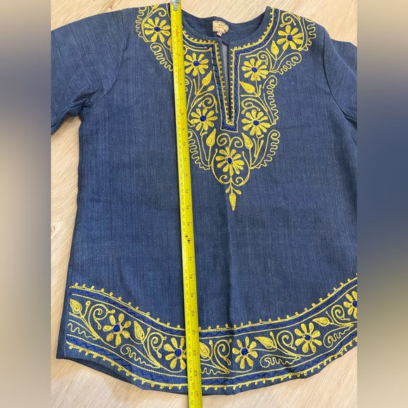 Vintage 70’s style embroidered shirt - Picture 3 of 6